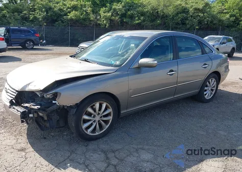 2008 Hyundai Azera Limited из США, поврежденный, VIN KMHFC46F68A333650